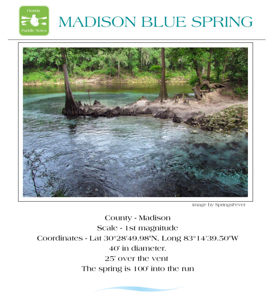 Madison Blue Spring Information