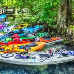 Kayak Parking at Mud Spring