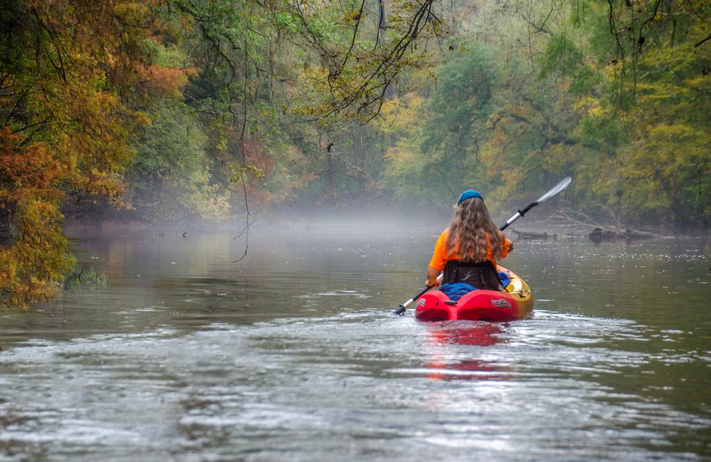 Paddling Into the Mystic