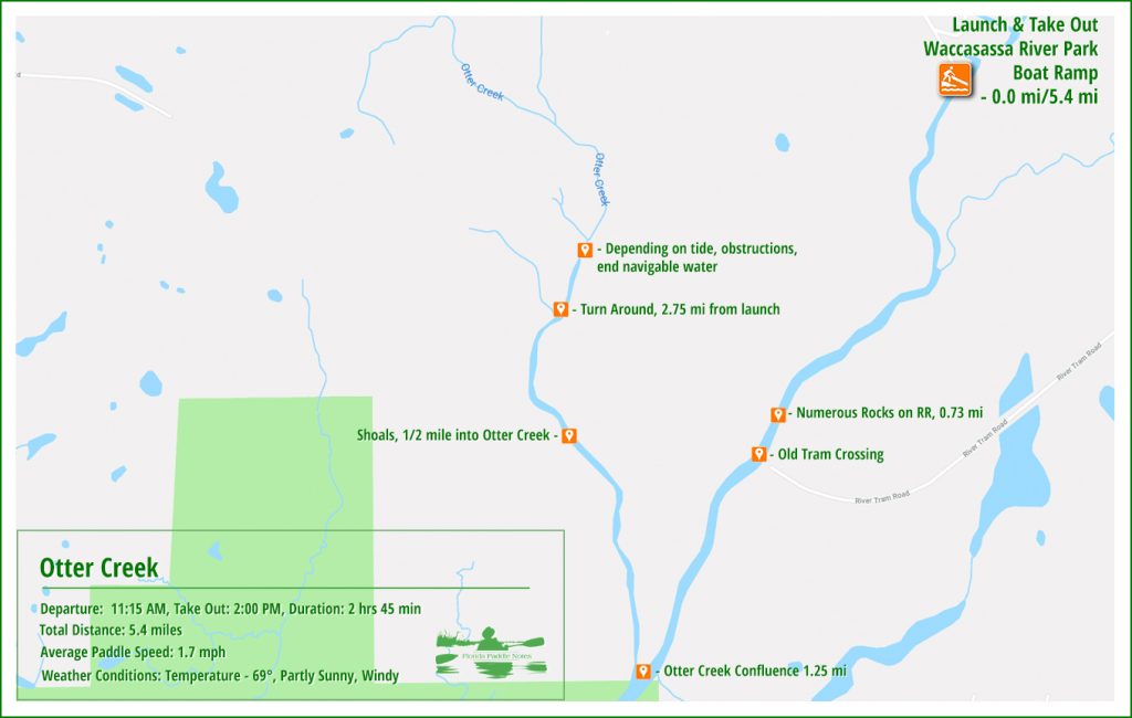 The Paddle Map - Otter Creek