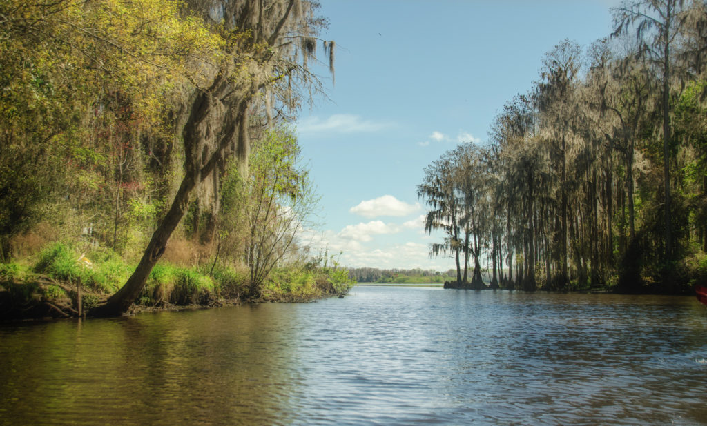 Opening to Lake Rowell