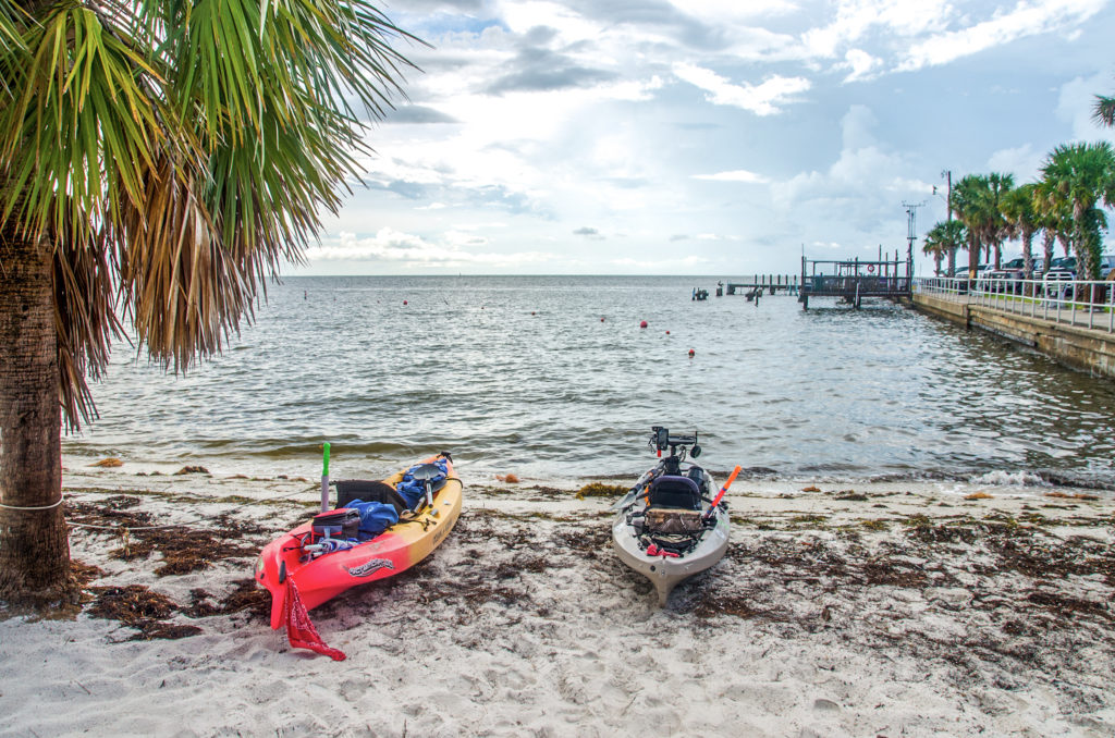 The launch at Cedar Key