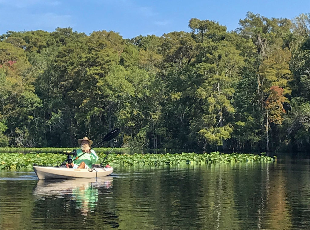 James on the Ocklawaha River - Bear Creek