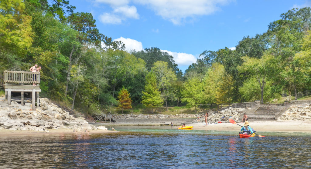 Approaching Little River Spring