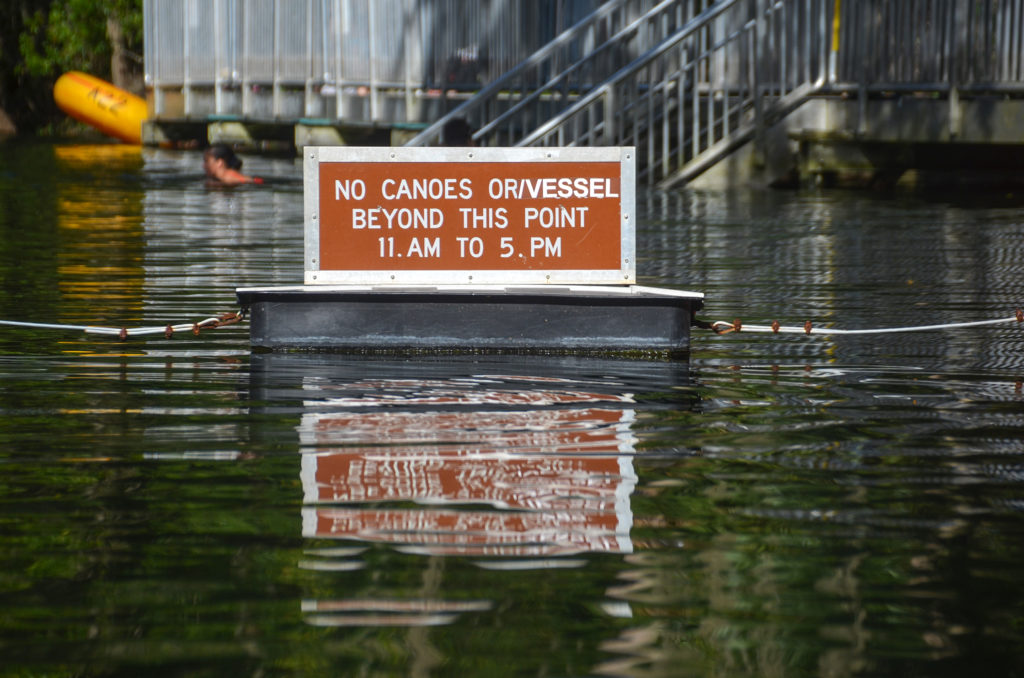 No Canoes Beyond this Point