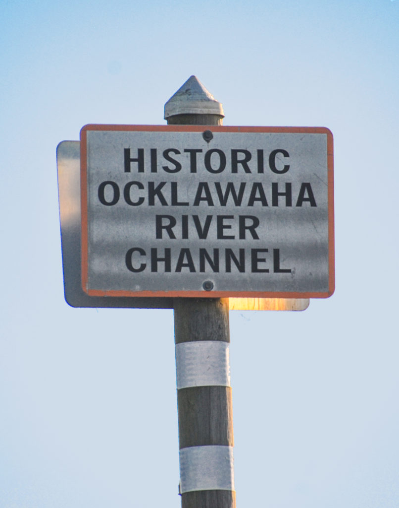 Historic Ocklawaha River Channel Marker