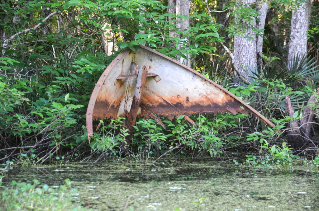 Old Boat Hull - Haw Creek