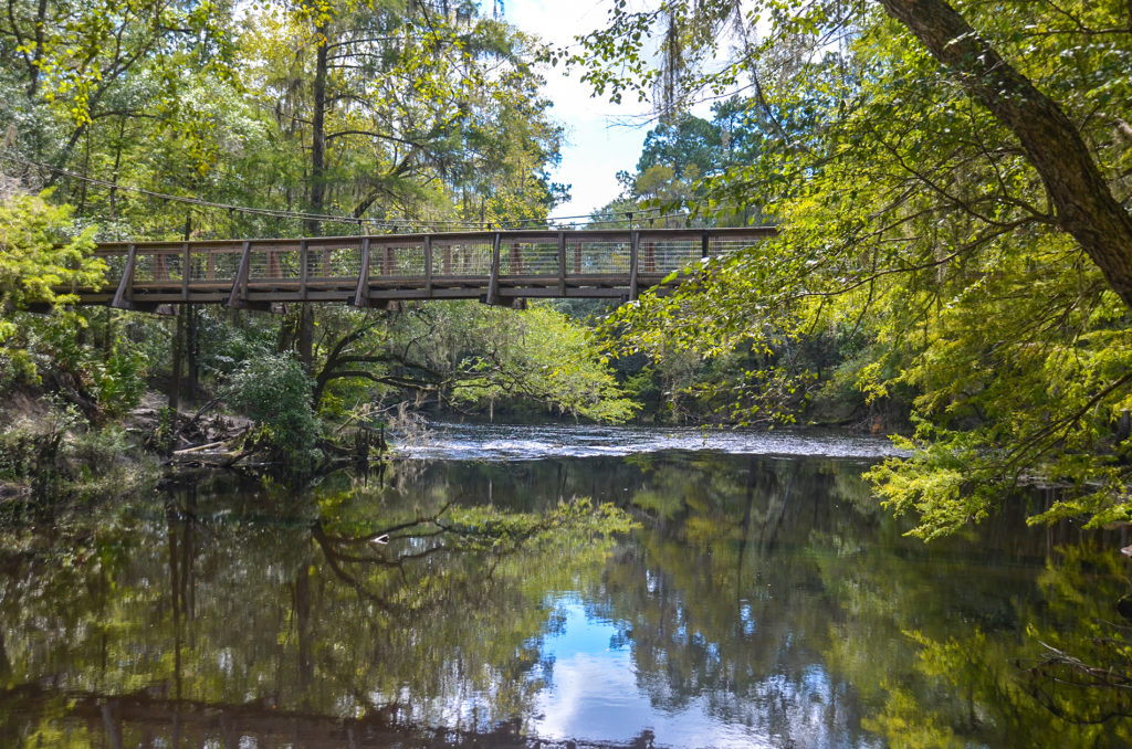 The Bridge over the Santa Fe River - Oleno St. Park