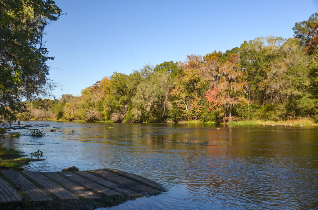 Downriver from the Launch